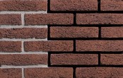ENGELS BAKSTEEN HANDVORM ROOD BEZAAGSELD