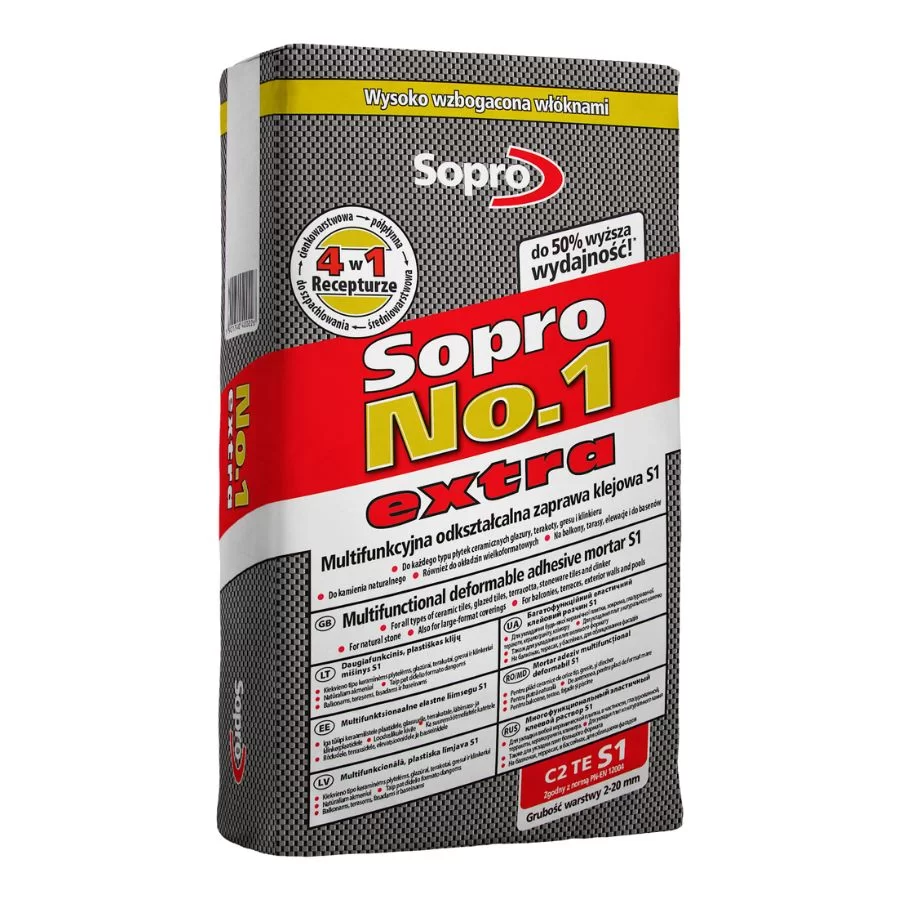 Sopro Nr. 1 400 extra plytelių klijai