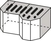 HAGEMEISTER figūrinės plytos HF60