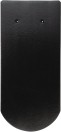 ERLUS Plain Tile Diamond black čerpės
