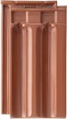 ERLUS Scala® Falzziegel (Interlocking Tile) Copper brown čerpės