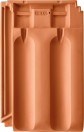 ERLUS Großfalzziegel XXL® Natural red čerpės