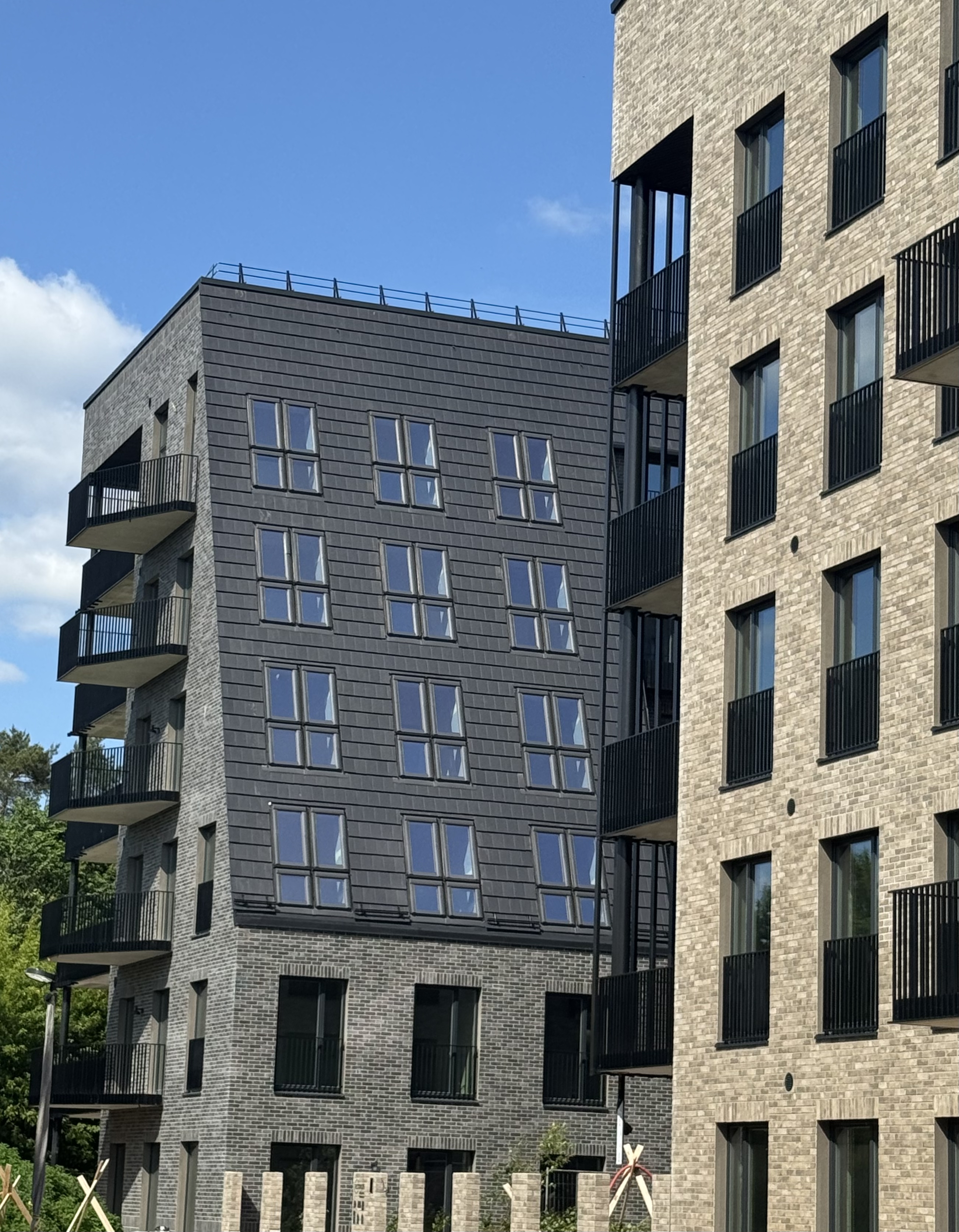 Stoglangiai fasade į Vingio parką