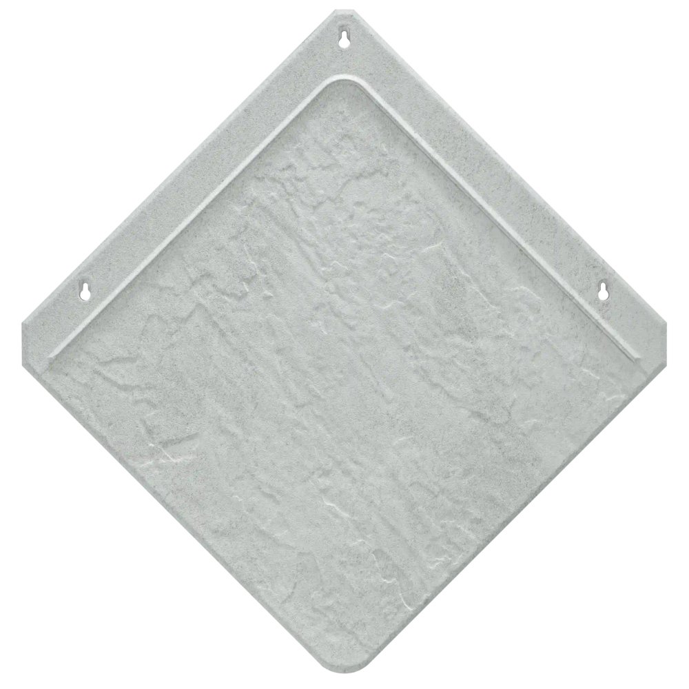 ARDOGRES 40x40 Ostuni White akmens masės čerpės