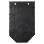 ARDOGRES 25x40 Exagonal Slate Black akmens masės čerpės